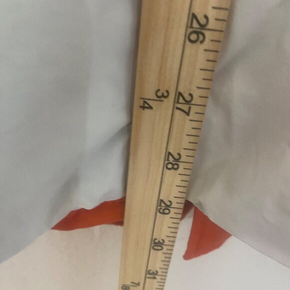 Vtg Tommy Hilfiger Reversible Puffer Jacket Mens XL Beige & Orange Outdoor Utili - Picture 12 of 16